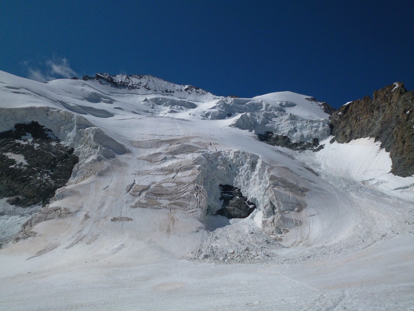 Au pied des séracs