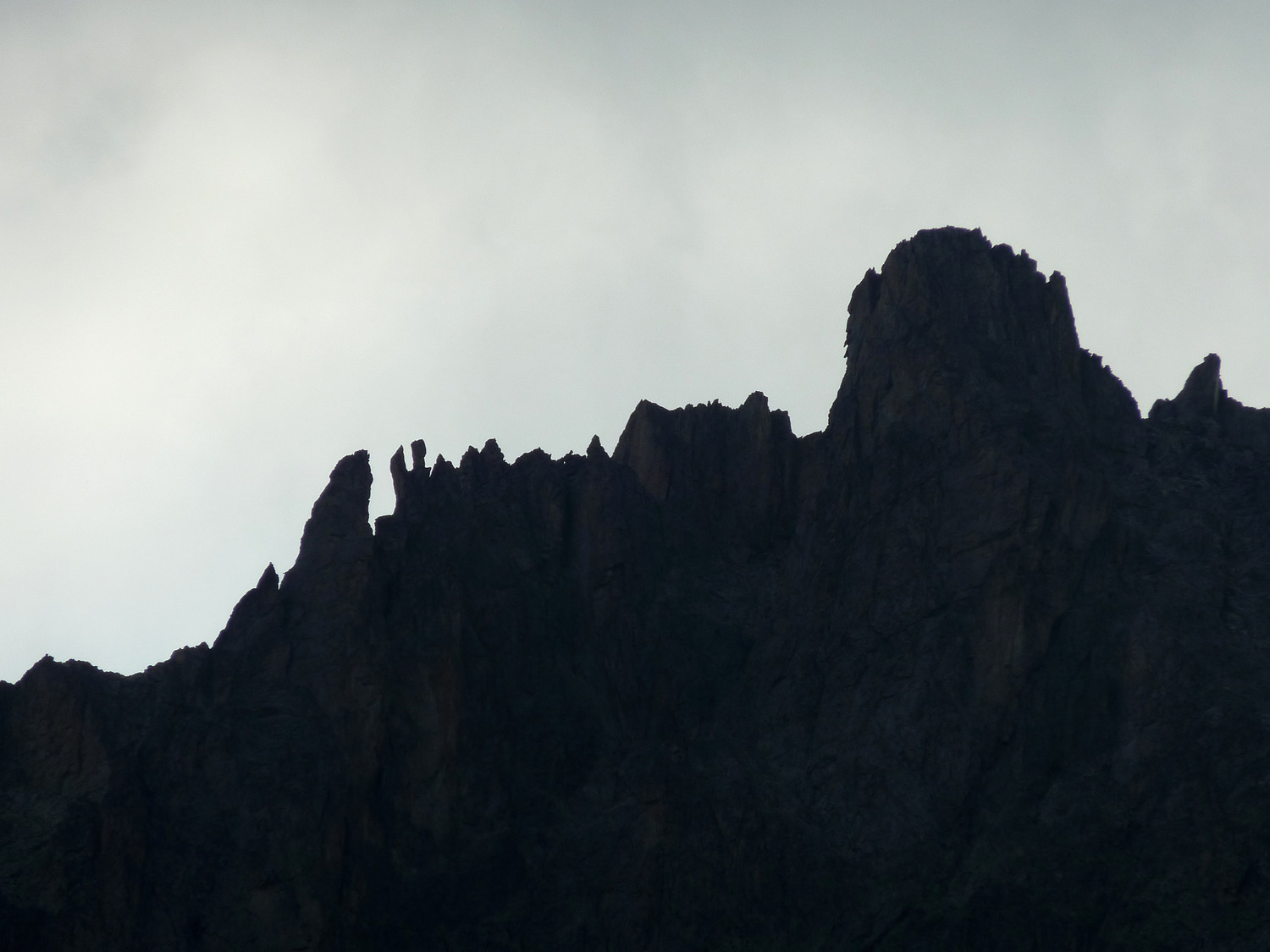 Tête de la Marsare : Arête du pilier E jusqu'au sommet