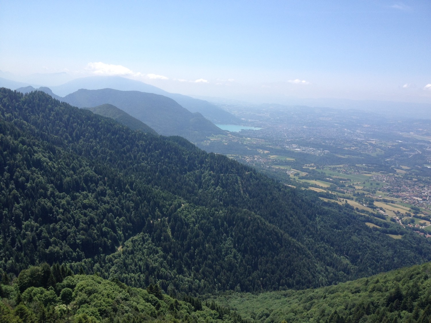 Vue sur Annecy