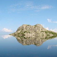 Lac du Crozet l'été