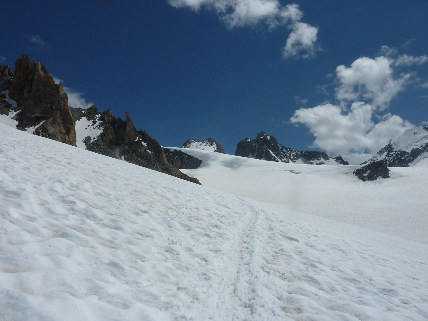 montée à Tête Blanche