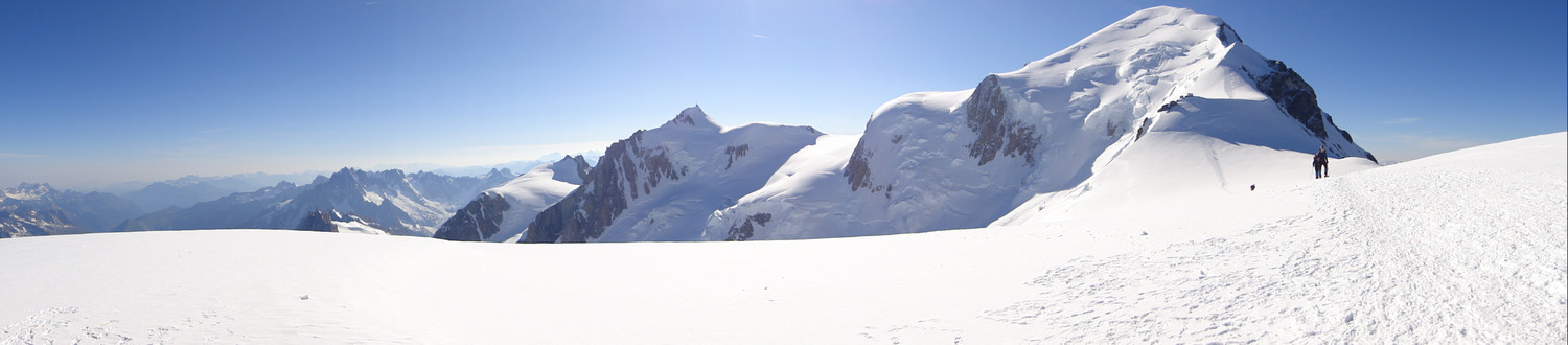 Panorama depuis le Dôme du Goûter