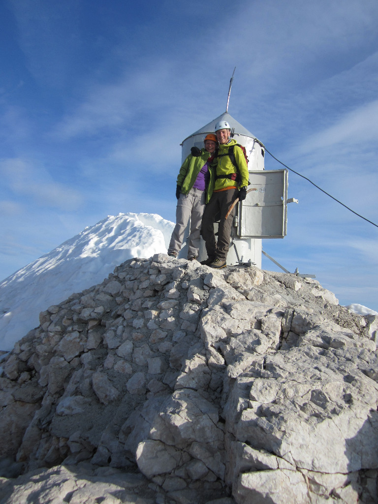 Au sommet du Triglav