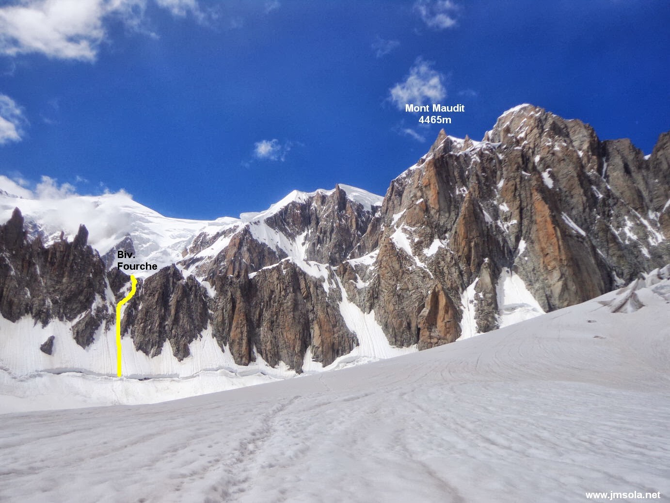 access au bivouac