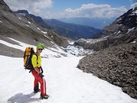 descente sur lac de Ténéhet puis Tseuzier