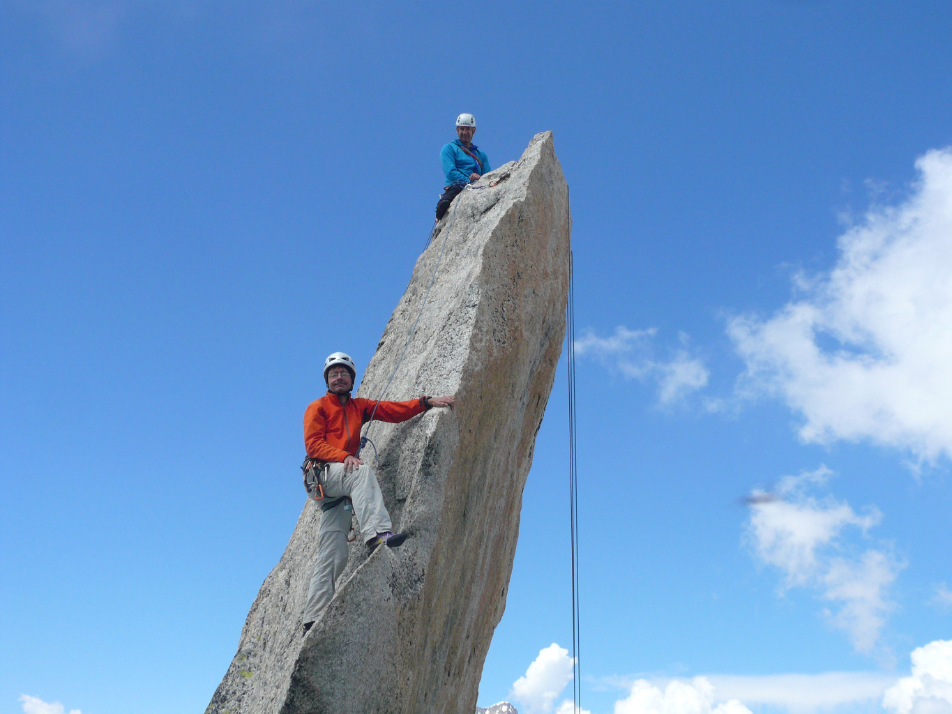 A mon tour (bloc sommital du Salbitschijen)