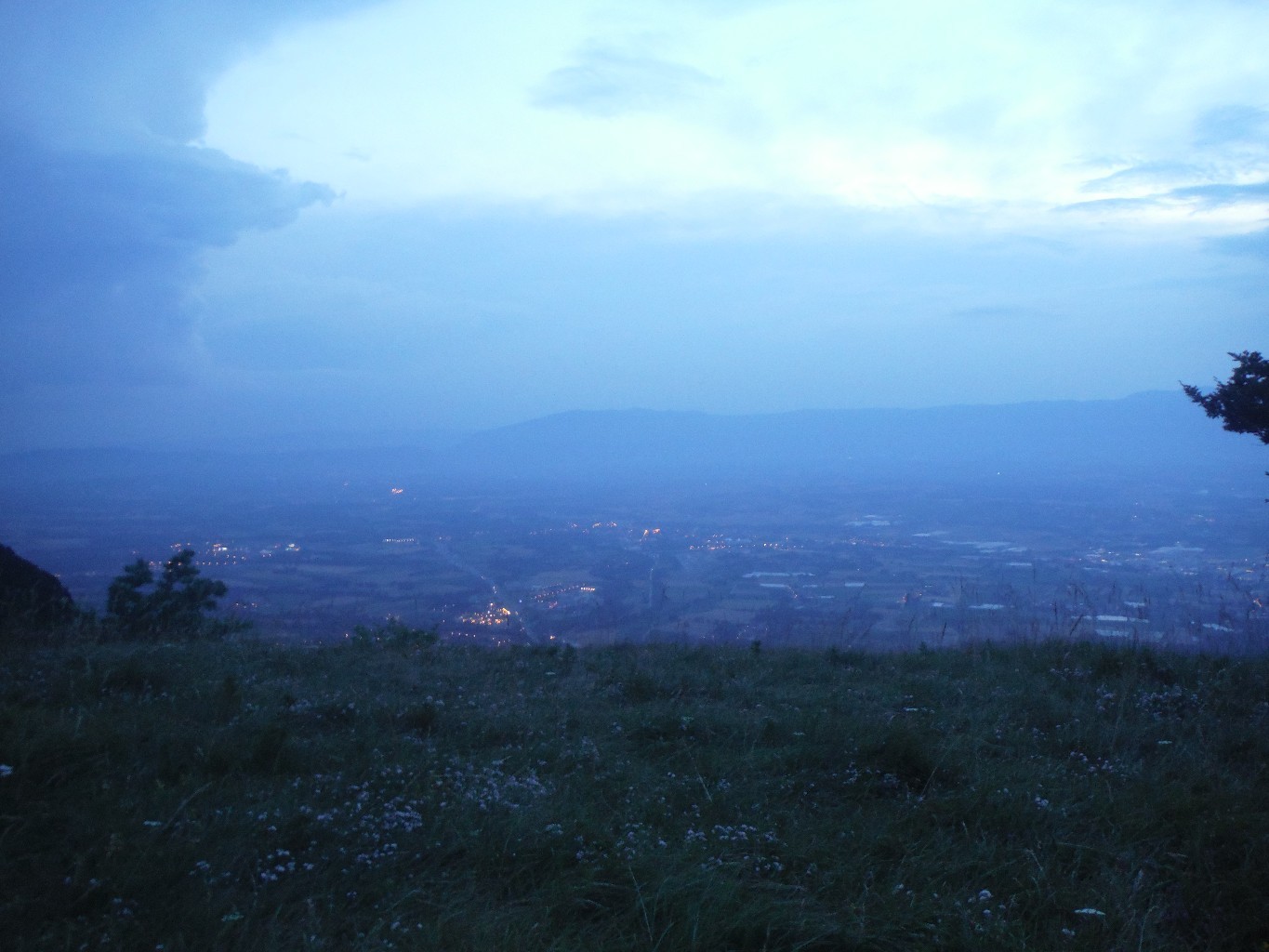 Vue depuis le sommet du pilier de la Cathédrale