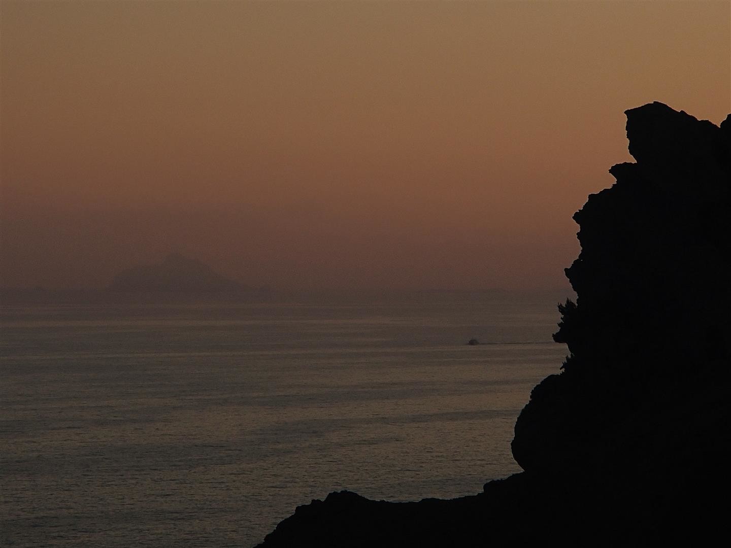 crépuscule sur le Riou