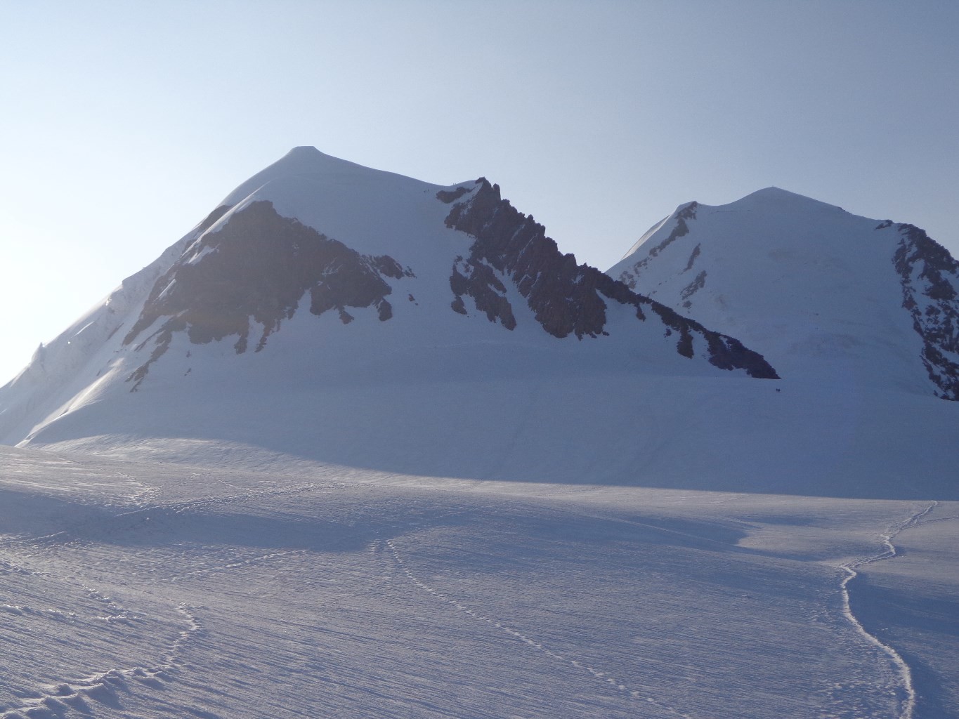 Le Pollux et l'arête du jour