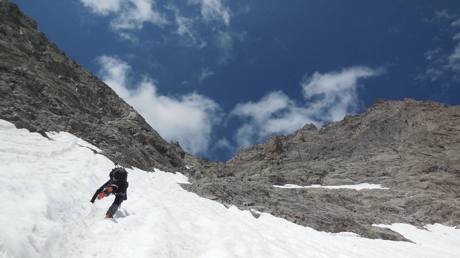 descente par le pas des Aupillous.