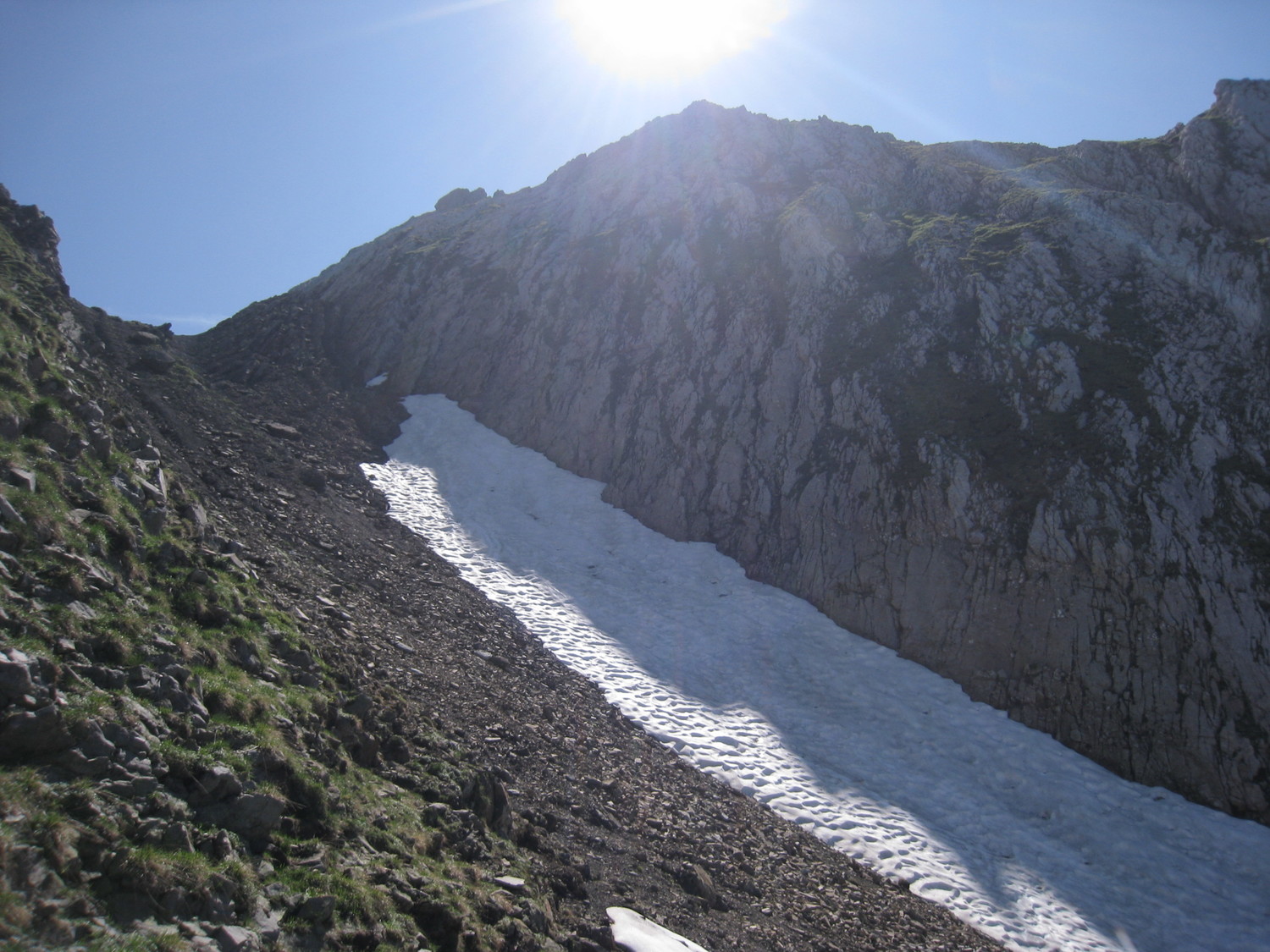 Etale - le couloir vers le col W
