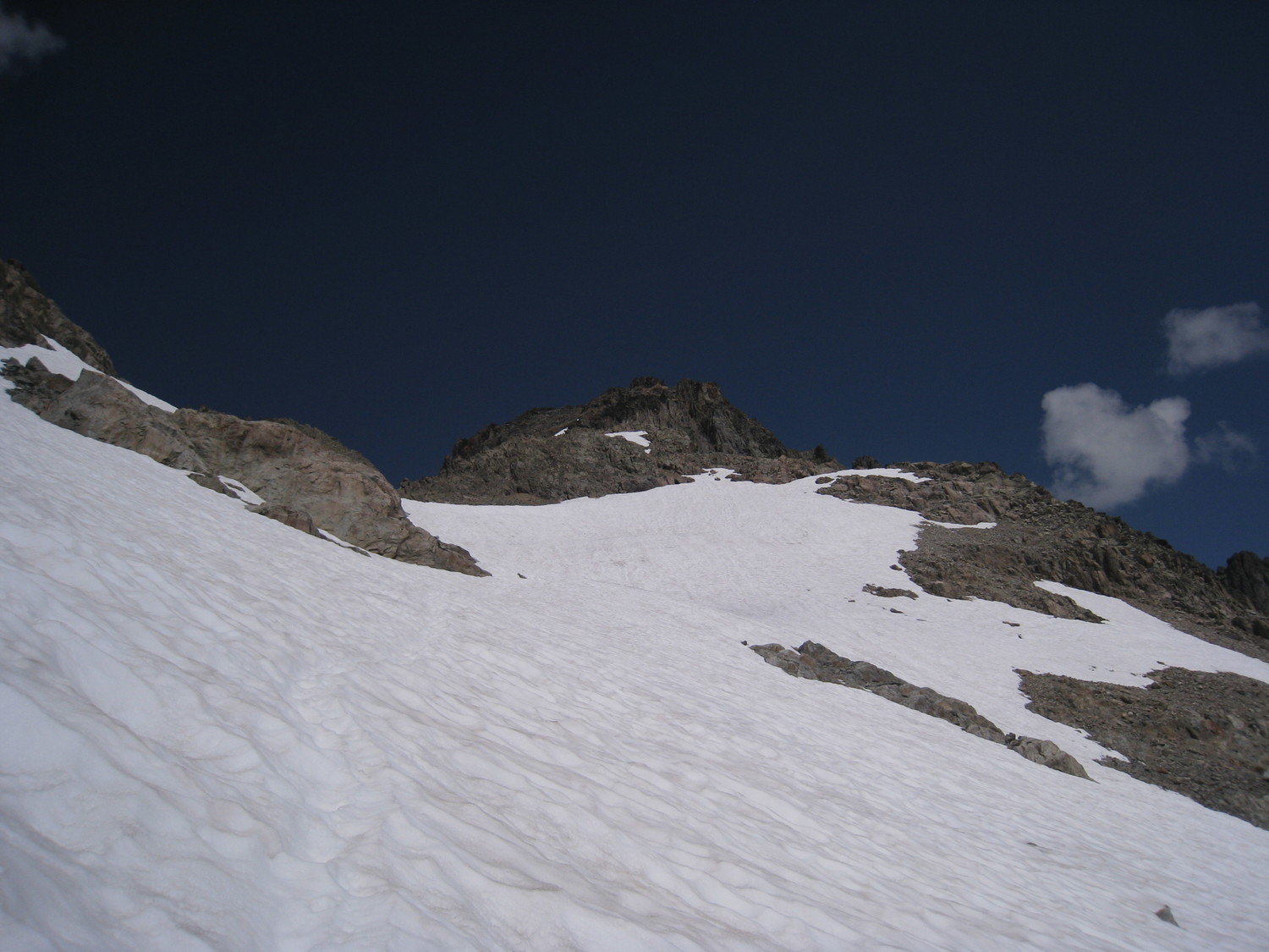 Belvedere -gl Dards, traversée sous les Crochues