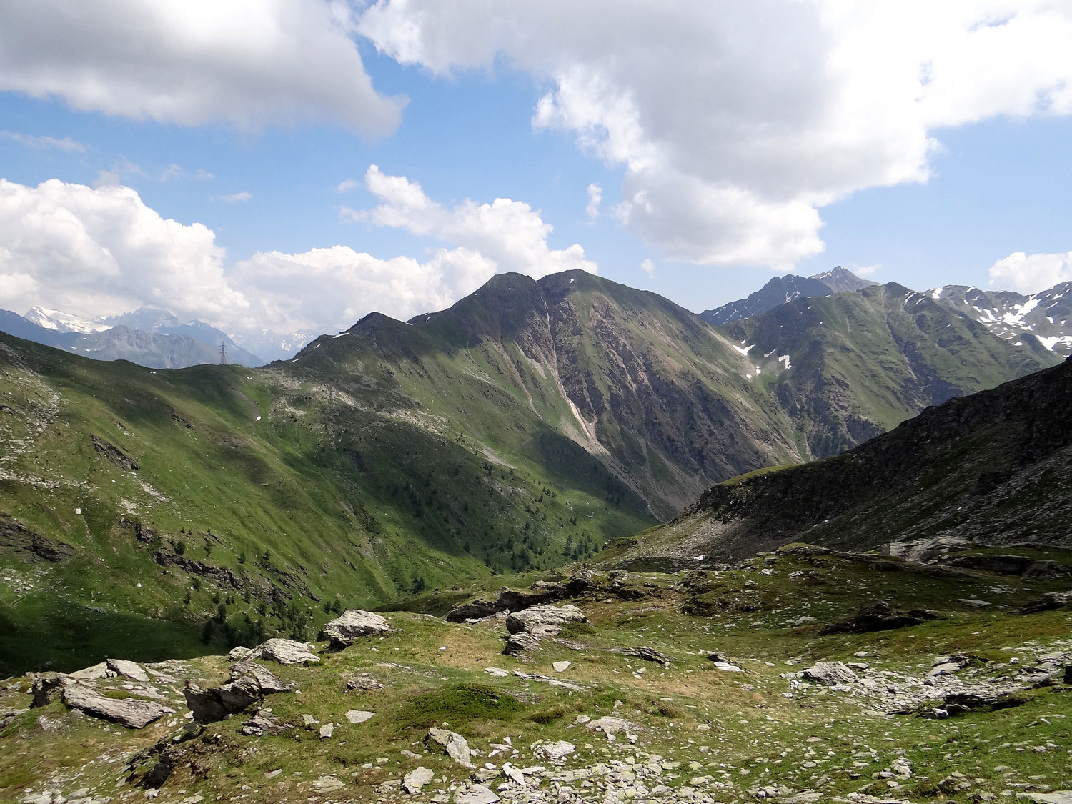 Mont Flassin et le col Citrin (pylône)