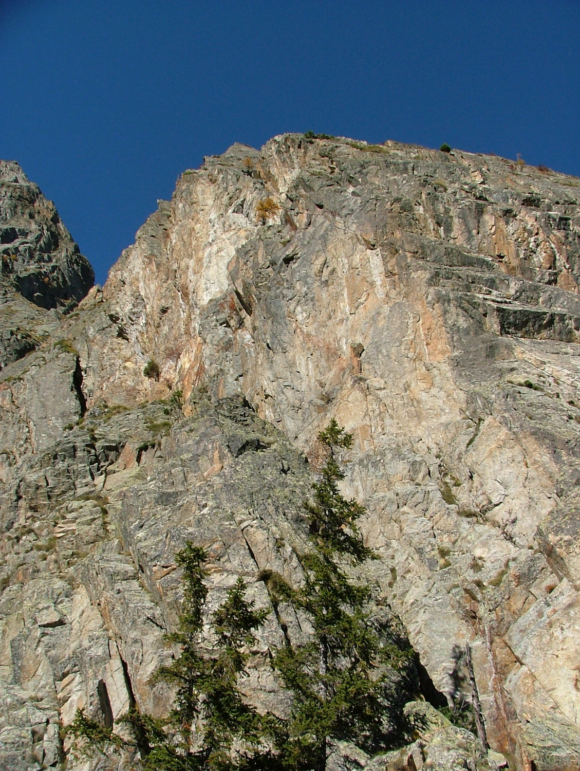 Refuge Borelli - Col des Chasseurs : ça va se corser pour la via ferrata