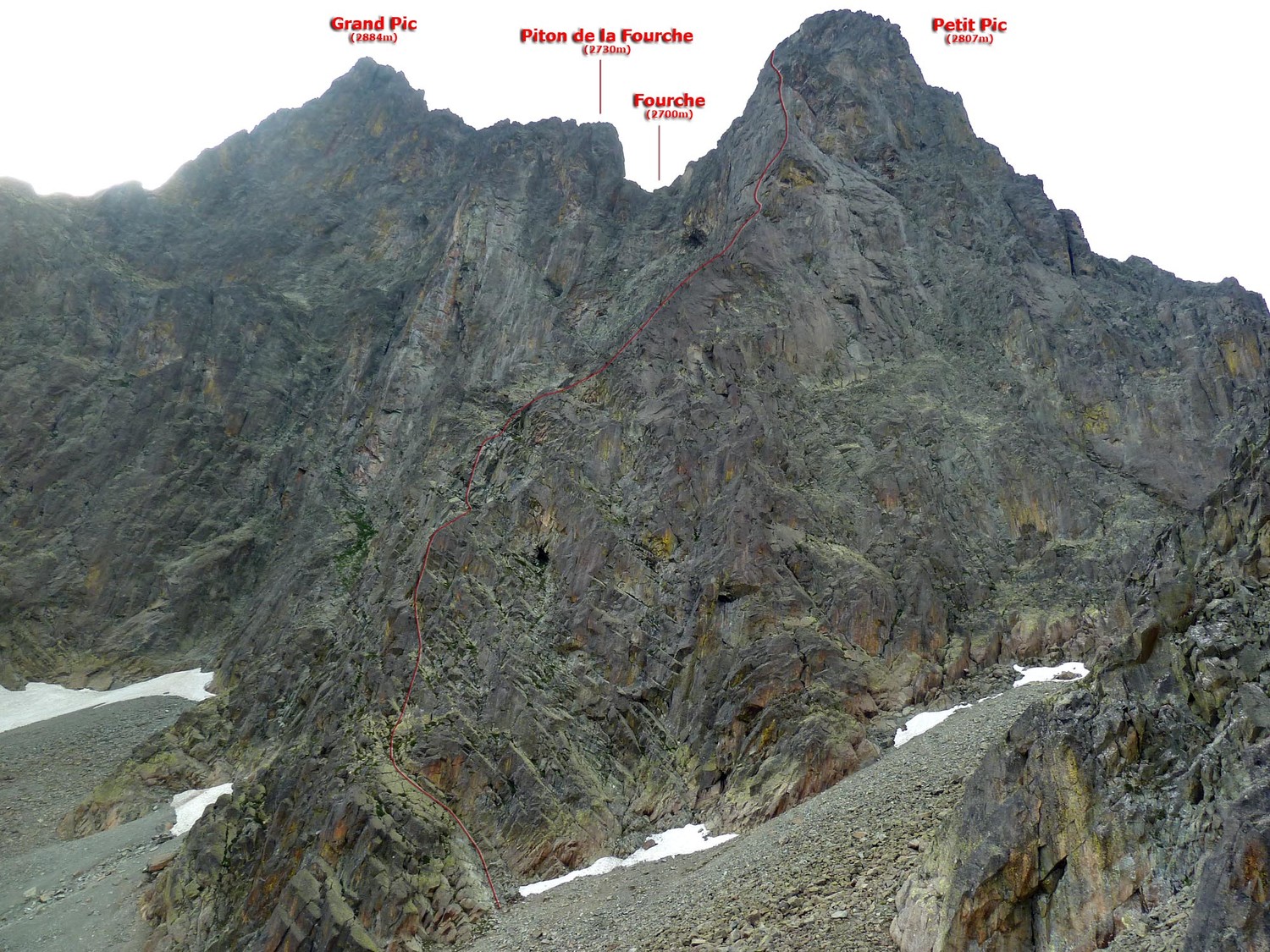 Petit Pic du Midi d'Ossau - Eperon N