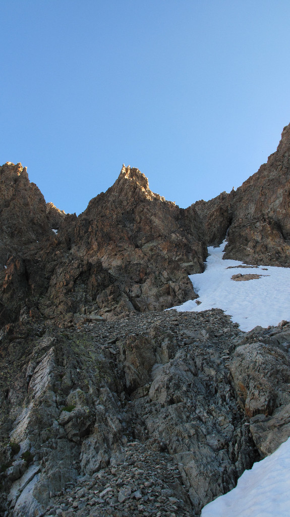 Vue de l'attaque