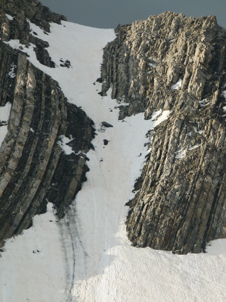Le couloir - face nord