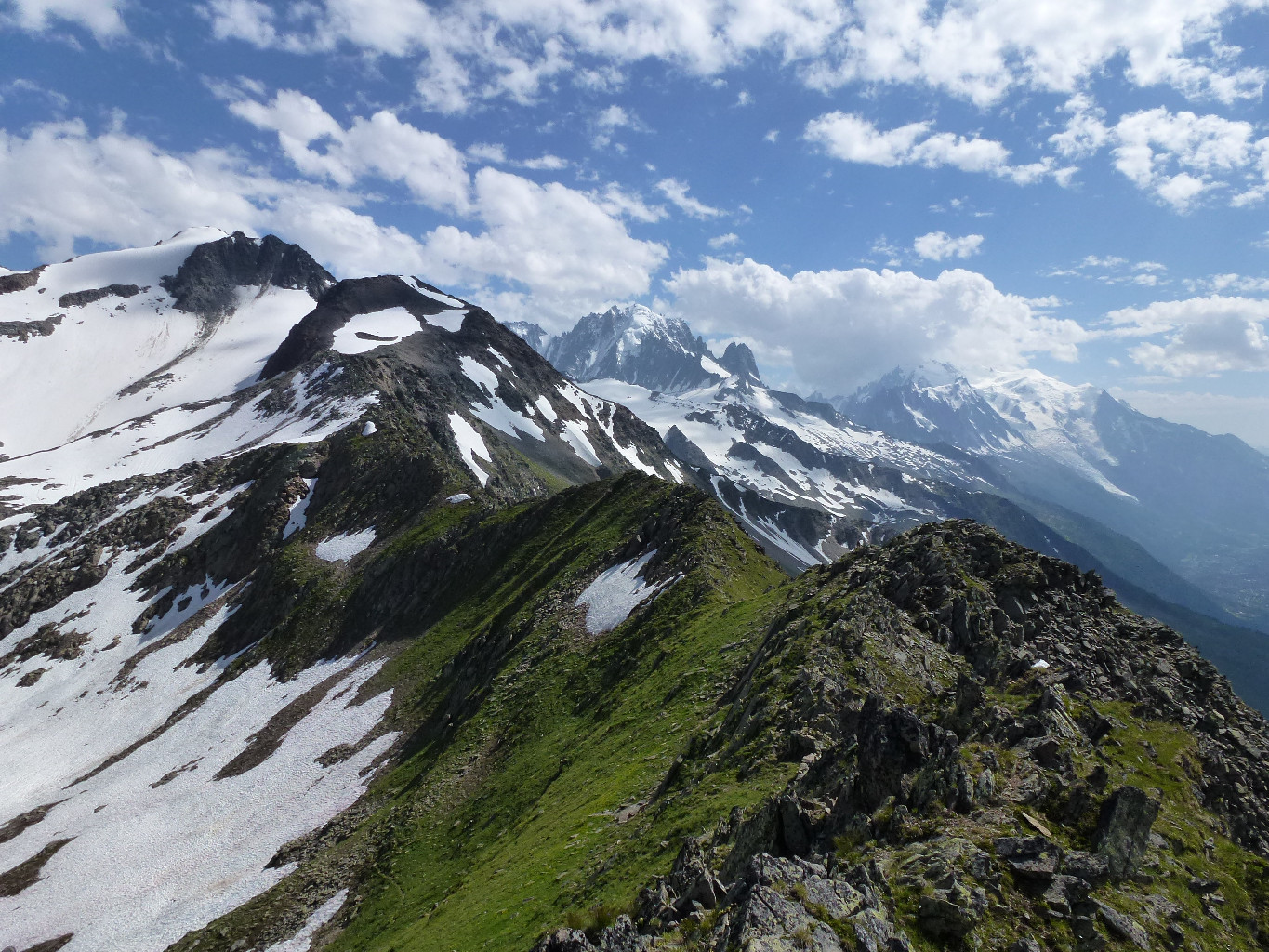 Sur l'arête