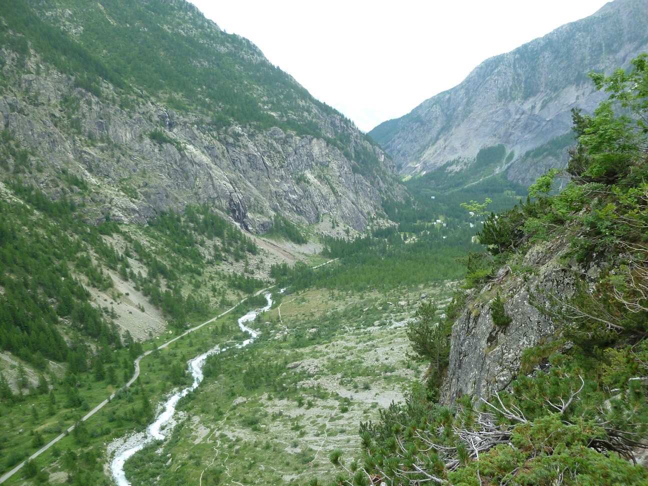vue sur Ailefroide