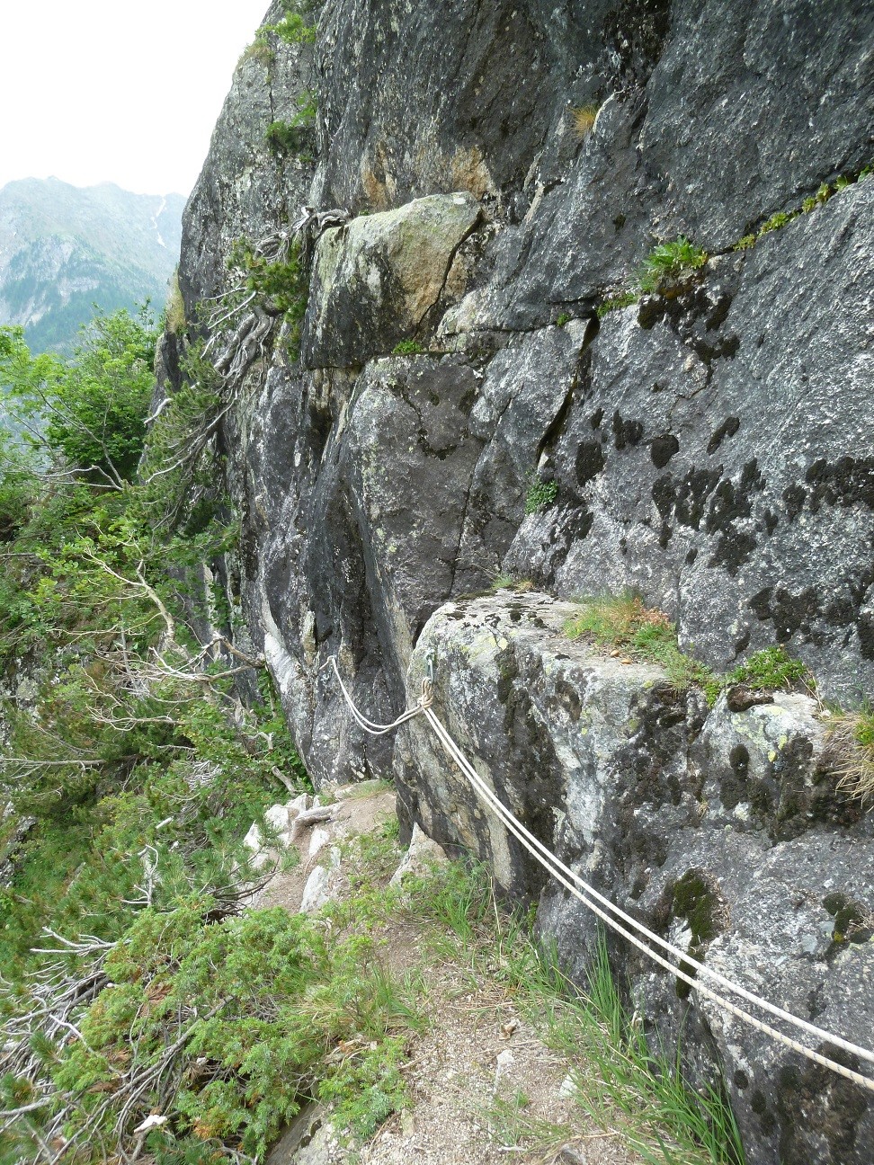 la main courante pour accéder au rappel