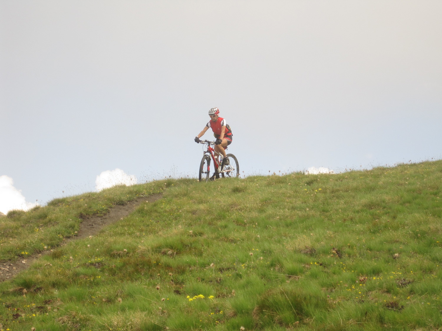 Parte ciclabile della cresta