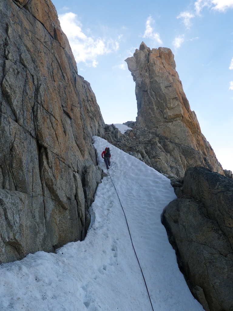 Dans l'arête