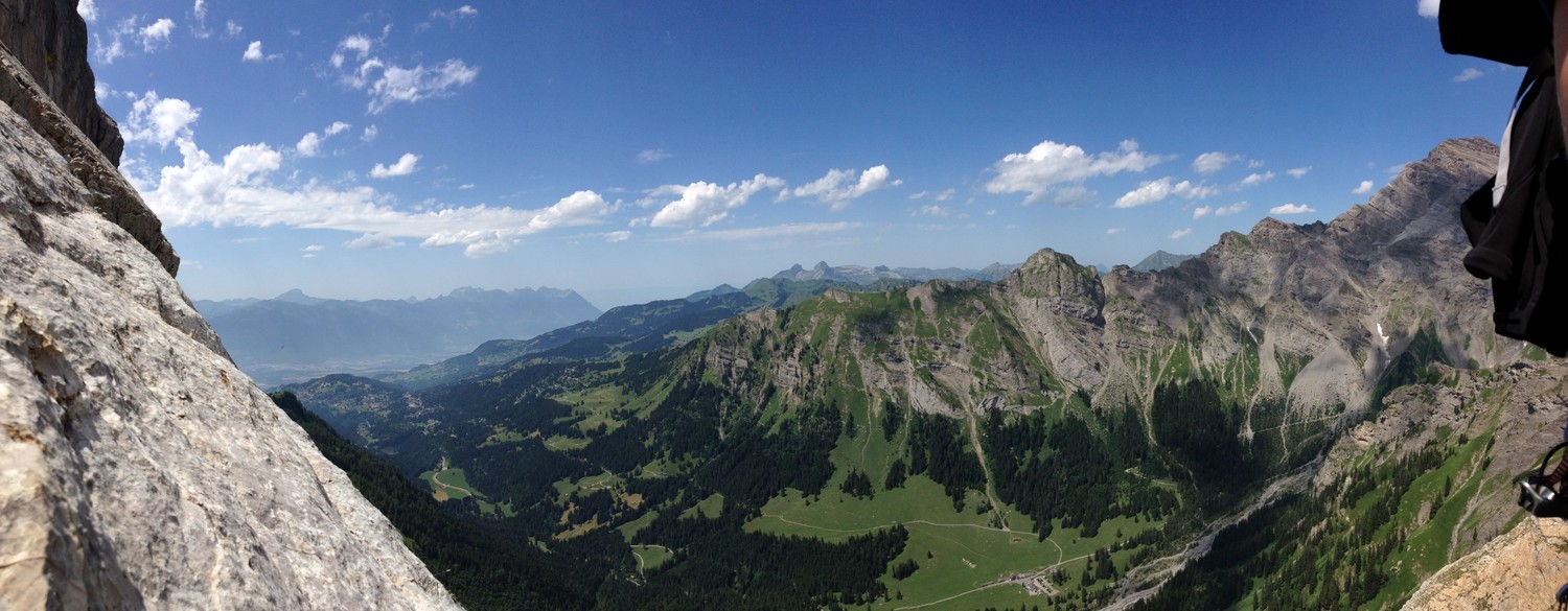 La vue est vraiment magnifique