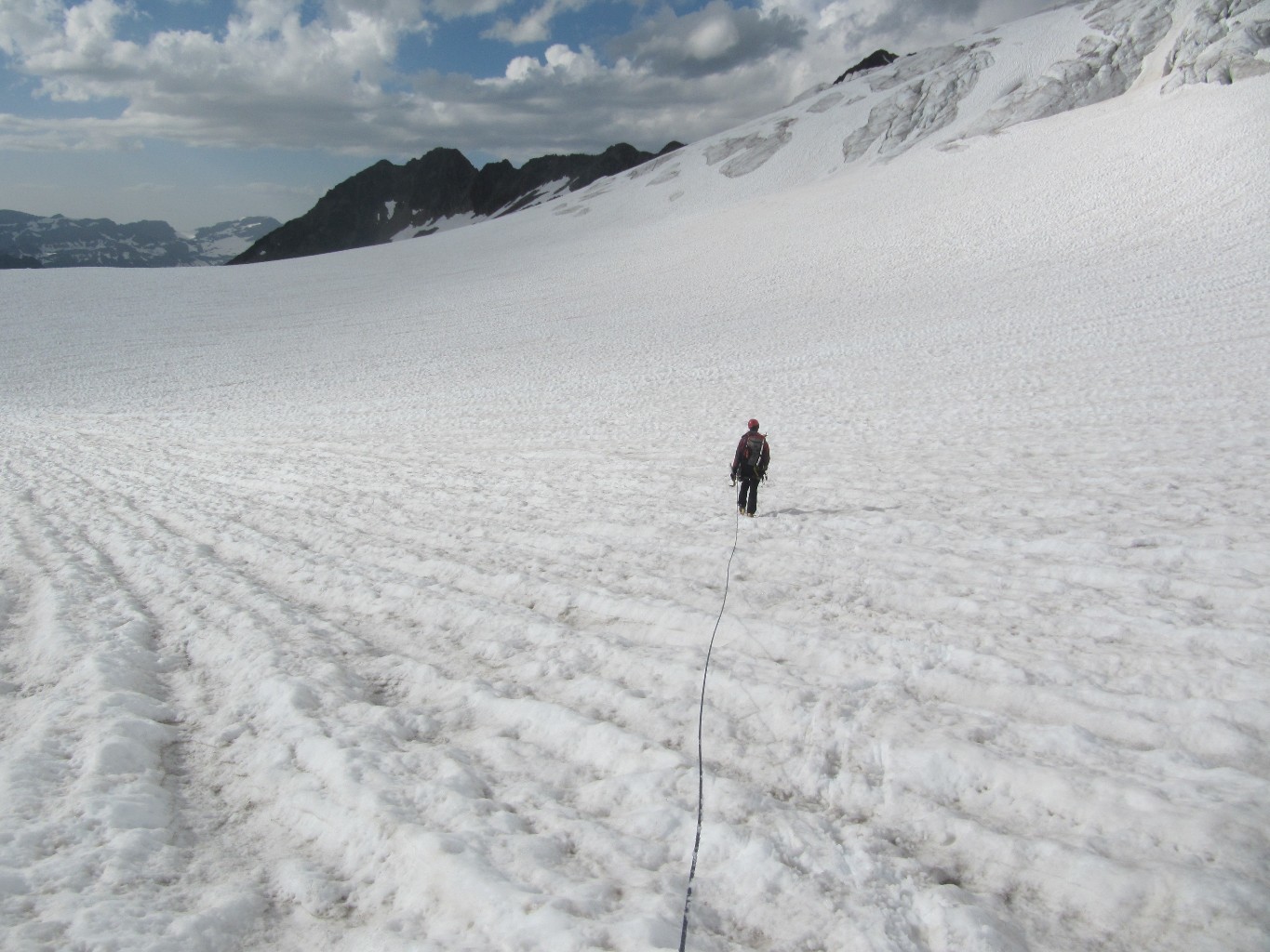 descente glacier