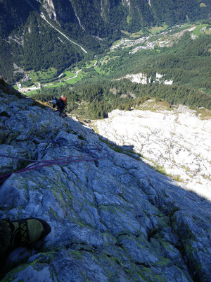 Le haut des Dalles blanches Le haut des Dalles blanches