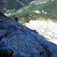 Le haut des Dalles blanches