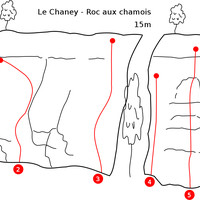 Le Chaney - Roc aux Chamois