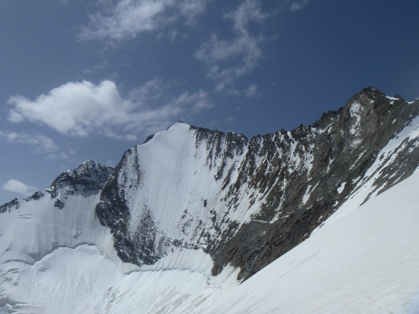 Nadelhorn : Traversée Lenzspitze >> Nadelhorn - Camptocamp.org