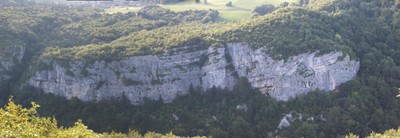 Falaise de Champfromier Falaise de Champfromier