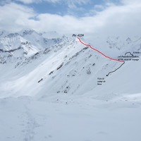 Sur le chemin du camp de base au camp I