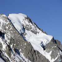 Grandes Jorasses 4208m  dall'Aiguille des Thoules 3534m