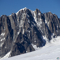 Aiguille Verte 4122m versante meridionale 