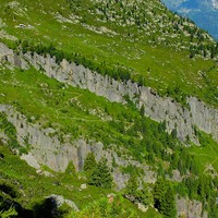 Refuge des Grands vu depuis les Petoudes.