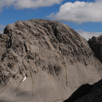 Il Piz Pala Gronda 3002m versante SE