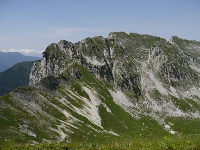 Le Col de Bellefont, et les Lances de Malissard