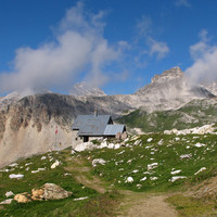 Cufercalhorn:  capanna e vetta...                             
