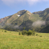 La Barlonguèra i eth barranc deth Milh des dels voltants de Montgarri