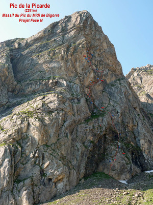 Pic de la Picarde - Projet en face N