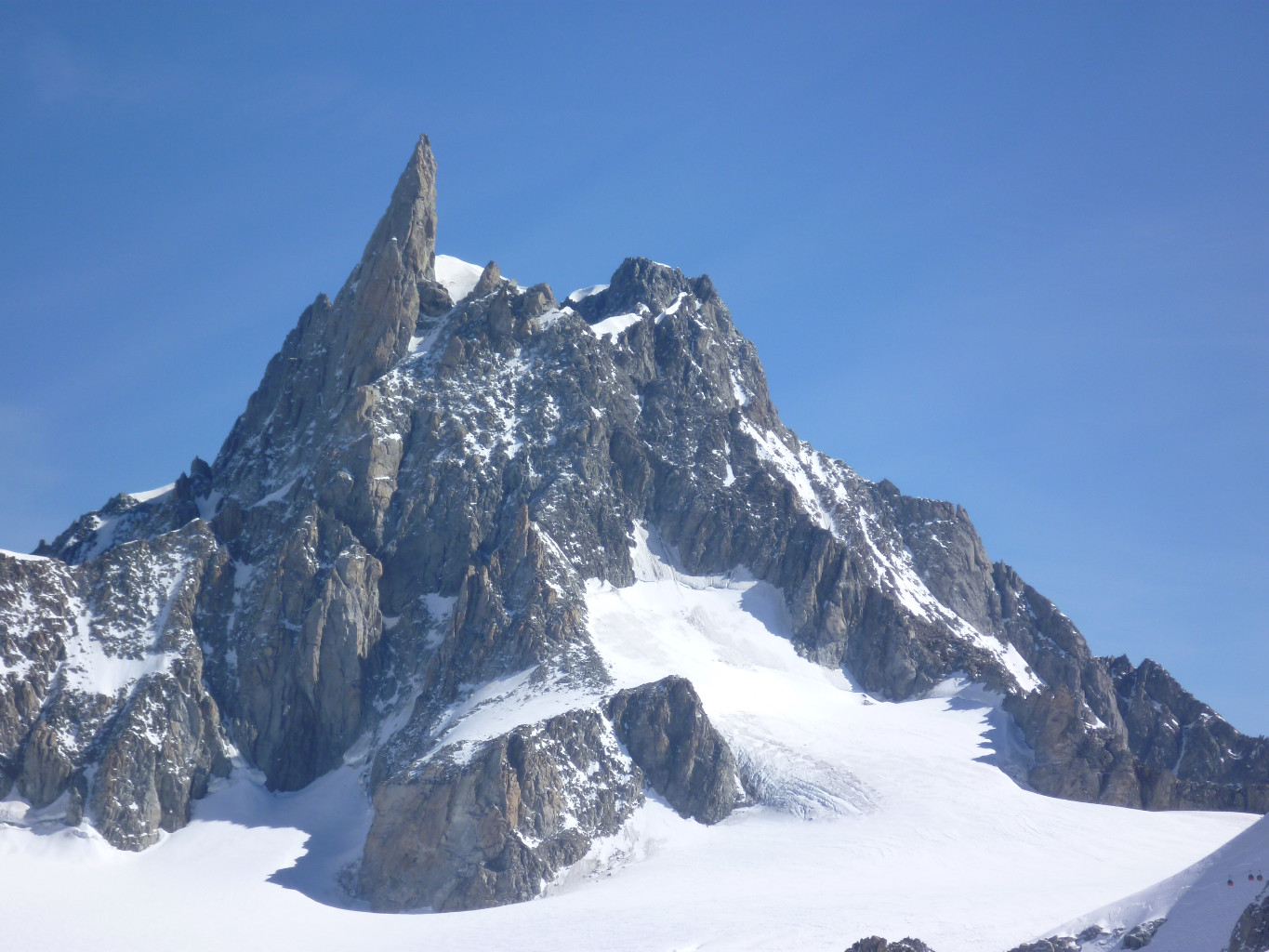 Aiguille de Rochefort Arêtes de Rochefort en AR