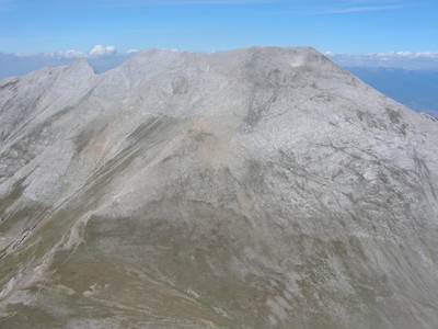 Le Kutelo sur la crête du Pirin