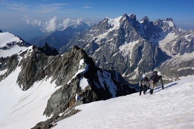 Pelvoux depuis les Agneaux Pelvoux depuis les Agneaux