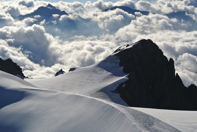Au sommet du Pelvoux Au sommet du Pelvoux