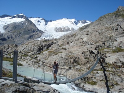 en descendant du Gauligletscher en descendant du Gauligletscher