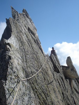 Arête Est du Gross Diamanstock Arête Est du Gross Diamanstock