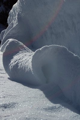 Vague de neige Vague de neige