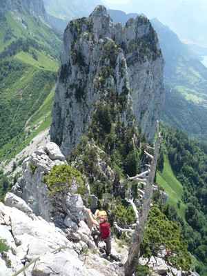 Traversée des dents de Lanfon Traversée des dents de Lanfon